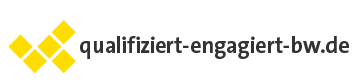 Logo der Bildungsplattform qualifiziert-engagiert-bw.de