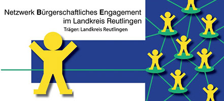 Logo des Netzwerks Bürgerschaftliches Engagement im Landkreis Reutlingen